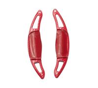 ZWBC 2 Piezas Levas Cambio Volante para Toyota Camry 8th Generation 2018-2021, Shift Paddle Durable Paleta de Cambio Extensión Accesorios,Carbon Fiber Pattern Red