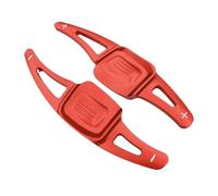 ZWBC 2 Piezas Levas Cambio Volante para VW Golf 8 2018-2021, Shift Paddle Durable Paleta de Cambio Extensión Accesorios,Red