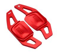 ZWBC 2 Piezas Levas Cambio Volante para VW Golf 8 MK8 2018-2023, Shift Paddle Durable Paleta de Cambio Extensión Accesorios,Red