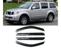 ZWBC Deflectores de Aire para Nissan Pathfinder R51 2005-2012, Deflectores de Viento Sol Lluvia Deflector de Viento para Ventanas de Coche Accesorios