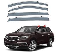 ZWBC Deflectores de Viento para Acura MDX MK3-YD3-YD4 2014-2021, Lluvia Deflectores Impermeable Durable Set de Deflectores de Aire Coche Accesorios