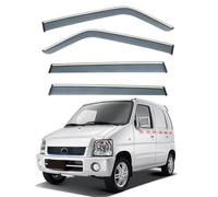 ZWBC Deflectores de Viento para BAIC EV2 2019-2025, Lluvia Deflectores Impermeable Durable Set de Deflectores de Aire Coche Accesorios