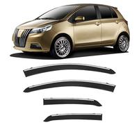 ZWBC Deflectores de Viento para Great Voleex C10 MK1 2010-2014, Lluvia Deflectores Impermeable Durable Set de Deflectores de Aire Coche Accesorios