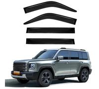 ZWBC Deflectores de Viento para HAVAL Raptor MK1-B26 2023-2025, Lluvia Deflectores Impermeable Durable Set de Deflectores de Aire Coche Accesorios