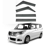 ZWBC Deflectores de Viento para Mitsubishi Delica D2 MK2-MA26S-MA46S 2011-2015, Lluvia Deflectores Impermeable Durable Set de Deflectores de Aire Coche Accesorios