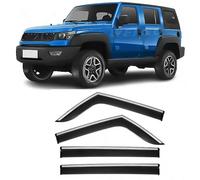 ZWBC Deflectores de Viento para Mobius 3 MK1 2016-2023, Lluvia Deflectores Impermeable Durable Set de Deflectores de Aire Coche Accesorios