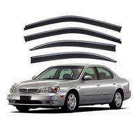 ZWBC Deflectores de Viento para Nissan Cefiro MK3-A33 1998-2004, Lluvia Deflectores Impermeable Durable Set de Deflectores de Aire Coche Accesorios