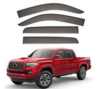 ZWBC Deflectores de Viento para Toyota Tacoma MK3-N300 2016, Lluvia Deflectores Impermeable Durable Set de Deflectores de Aire Coche Accesorios