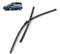 ZWBC Escobillas Limpiaparabrisas para Citroen Berlingo B9 2008-2018 26"+16", Parabrisas Escobillas Goma Parabrisas Ventana Cepillos De Lluvia para Coche