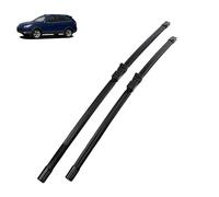 ZWBC Escobillas Limpiaparabrisas para Hyundai Veracruz IX55 2006-2012 24"+20", Parabrisas Escobillas Goma Parabrisas Ventana Cepillos De Lluvia para Coche