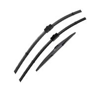 ZWBC Juego De Escobillas Limpiaparabrisas Delanteras Y Traseras para C4 Picasso 2006-2008, Durable Parabrisas Ventana Lluvia Cepillos
