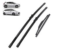 ZWBC Juego De Escobillas Limpiaparabrisas Delanteras Y Traseras para Citroen DS4 2010-2018, Durable Parabrisas Ventana Lluvia Cepillos