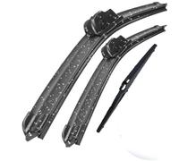 ZWBC Juego De Escobillas Limpiaparabrisas Delanteras Y Traseras para Kia Rio 4 2017-2023 24"+16"+11", Durable Parabrisas Ventana Lluvia Cepillos