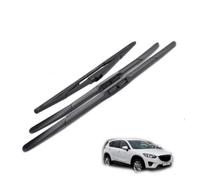 ZWBC Juego De Escobillas Limpiaparabrisas Delanteras Y Traseras para Mazda CX-5 KE 2012-2017, Durable Parabrisas Ventana Lluvia Cepillos
