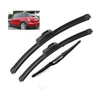 ZWBC Juego De Escobillas Limpiaparabrisas Delanteras Y Traseras para Mini R50 R53 Hatchback 2001-2004, Durable Parabrisas Ventana Lluvia Cepillos