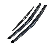 ZWBC Juego De Escobillas Limpiaparabrisas Delanteras Y Traseras para Mitsubishi ASX 2010-2017, Durable Parabrisas Ventana Lluvia Cepillos