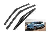 ZWBC Juego De Escobillas Limpiaparabrisas Delanteras Y Traseras para Renault Grand Scenic 4 2016-2024, Durable Parabrisas Ventana Lluvia Cepillos