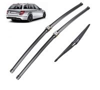 ZWBC Juego De Escobillas Limpiaparabrisas Delanteras Y Traseras para Renault Scenic 3 28" 26" 12 2009-2016, Durable Parabrisas Ventana Lluvia Cepillos