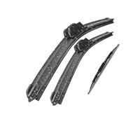 ZWBC Juego De Escobillas Limpiaparabrisas Delanteras Y Traseras para Seat Leon MK1 2000-2005, Durable Parabrisas Ventana Lluvia Cepillos