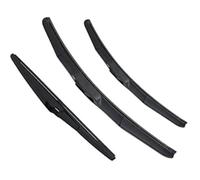 ZWBC Juego De Escobillas Limpiaparabrisas Delanteras Y Traseras para Toyota RAV4 2016-2021, Durable Parabrisas Ventana Lluvia Cepillos
