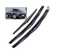 ZWBC Juego De Escobillas Limpiaparabrisas Delanteras Y Traseras para Toyota RAV4 XA40 2013-2018, Durable Parabrisas Ventana Lluvia Cepillos