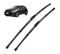 ZWBC Limpiaparabrisas para VW Polo 6 AW BZ 2017-2023 26"+18", Escobillas de limpiaparabrisas Delanteras Goma Parabrisas Ventana Lluvia Cepillos Accesorios
