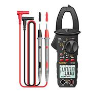 Zwbfu Multímetro Digital 4000 cuentas Pinza Amperimétrica Multifunción Medidor de Corriente CA/CC, Voltaje CA/CC, Resistencia, Capacitancia, Frecuencia, Diodo, NCV y más