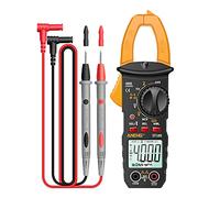 Zwbfu ST180 Pinza Amperimétrica Digital Multímetro 4000 Cuentas - Voltímetro Amperímetro CA/CC - Medidor de Corriente y Voltaje - Probador NCV y Universal