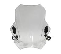 ZWBHNB Alerón Parabrisas De Motocicleta para G310R R1150 F800R Deflectores Viento Extensión Carenado Montaje En Manillar, Protector Pantalla Extensión Spoiler(Transparente,X1)