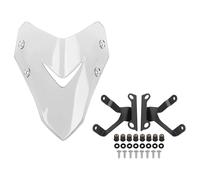 ZWBHNB Alerón Parabrisas De Motocicleta para para CB1000 para CB1000 SP 2025 Protector Pantalla Visor Instrumentos Y Deflectores De Viento Extensión Spoiler(Transparente)