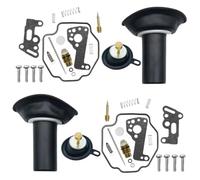 ZWBHNB Carburadores Sellos Kit De Reparación De Carburador para Motocicleta para Y&amaha Virago 535 XV535 (2 Piezas) con Aislador Émbolo Y Kit Herramientas Reparación. Motor Piezas