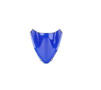 ZWBHNB Cúpula De Doble Burbuja para Motocicleta para Suzuki GSX-R GSXR 600 750 GSXR600 GSXR750 K8 2008-2010 Deflector De Viento(Azul)