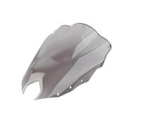 ZWBHNB Deflectores De Parabrisas Motocicleta para FZ6R 2009-2015 Protector De Pantalla, Extensión, Alerón, Visera Y Cubierta De Carenado Extensión Spoiler(Titanio)