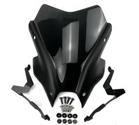 ZWBHNB Deflectores De Parabrisas Motocicleta para MT-09 FZ09 FZ-09 SP 2021-2023 Piezas De Visera Touring Sports, Alerón De Carenado Extensión Spoiler(Negro)