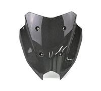 ZWBHNB Deflectores De Viento para Motocicleta para NMAX155 Turbo NMAX125 V3 2025 Parabrisas Pantalla Spoiler Deflector De Viento(Aspecto Carbono)