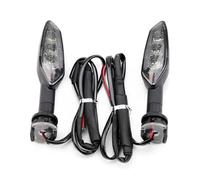 ZWBHNB Intermitentes para Motocicleta Luces, Laterales para Yamaha YZF R15 V2 V3 V4 R25 R3 R6 R1 Luces Señal Giro(Fumar)