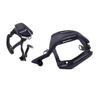 ZWBHNB Manillar A Prueba De Viento Protector De Mano para Motocicleta, Protector De Mano para H&Onda Africa Twin CRF1000L 2016-2019 CRF 1000 L, Parabrisas Paramanos Guardamanos(Negro)