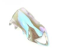 ZWBHNB Parabrisas De Doble Burbuja para Motocicleta para S1000RR 2009-2014, Faros Delanteros, Alerón Y Deflectores De Viento. Deflector De Viento Parabrisas(Iruidio Transparente)