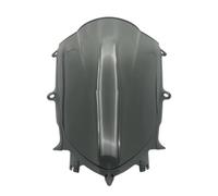 ZWBHNB Parabrisas De Doble Burbuja para Motocicleta para YZF 600 R6 R7 2017-2024, Protector Carenado Delantero Deflector De Viento(Titanio)