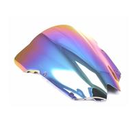 ZWBHNB Parabrisas De Motocicleta, Deflectores Viento, Protector para YZF600 YZF 600 R6 2008-2016 Visera Delantera Deflector De Viento(Iridio)
