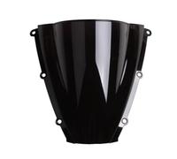 ZWBHNB Parabrisas De Motocicleta para CBR600RR F5 2003-2004 Deflectores De Viento, Extensión De Pantalla, Alerón Protector Extensión Spoiler(Negro)