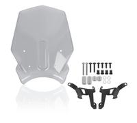 ZWBHNB Parabrisas De Motocicleta para para CB300R para CB125R para CB250R 2018-2025 Deflectores De Viento, Protector De Pantalla Y Alerón Extensión Spoiler(Humo Ligero)