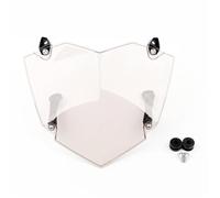 ZWBHNB Parabrisas De Motocicleta para R1200GS/ADV LC R1250 GSA 2013-2023 Protector De Faro, Cubierta, Deflectores De Viento Y Alerón Extensión Spoiler(Transparente)