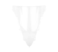 ZWBHNB Parabrisas Doble Burbuja para Motocicleta, Deflectores De Viento Delanteros, Protector Pantalla para YZF 1000 R1 YZFR1 2009-2014 Deflector De Viento(Claro)