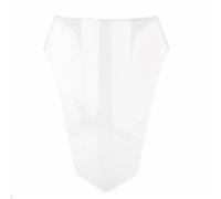 ZWBHNB Parabrisas Doble Burbuja para Motocicleta para MT09 MT-09 FJ09 FJ 09 Tracer 900 2015-2017 Protector De Viento Deflector De Viento(Blanco)