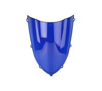 ZWBHNB Parabrisas para Motocicleta para para ZX-10R 2004 2005, Deflectores De Viento para Carenado, Protector Deflector De Viento(Azul)