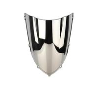 ZWBHNB Parabrisas para Motocicleta para para ZX-10R 2004 2005, Deflectores De Viento para Carenado, Protector Deflector De Viento(Plata)