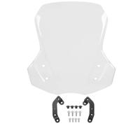 ZWBHNB Parabrisas para Motocicleta para Suzuki V-Strom 650 DL 2017-2023, Protector De Viento, Carenado, Deflector Deflector De Viento(Claro)