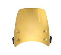 ZWBHNB Parabrisas para Motocicleta, Protector De Pantalla para para R Nine T para RNINET R9T Scrambler 9 2022 Deflector De Viento(Oro)