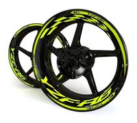 ZWBHNB Pegatina Borde Ruedas Pegatinas Reflectantes para Rueda De Motocicleta, Pegatinas para Llantas para Y&amaha YZF R6, Cinta Adhesiva Decorativa con Rayas Calcomanías Ruedas(Color 5)